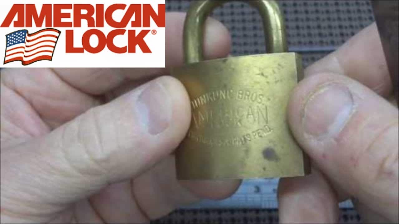 (100) American Padlock (Old Junkunc Brothers) SPP'd – BosnianBill's LockLab