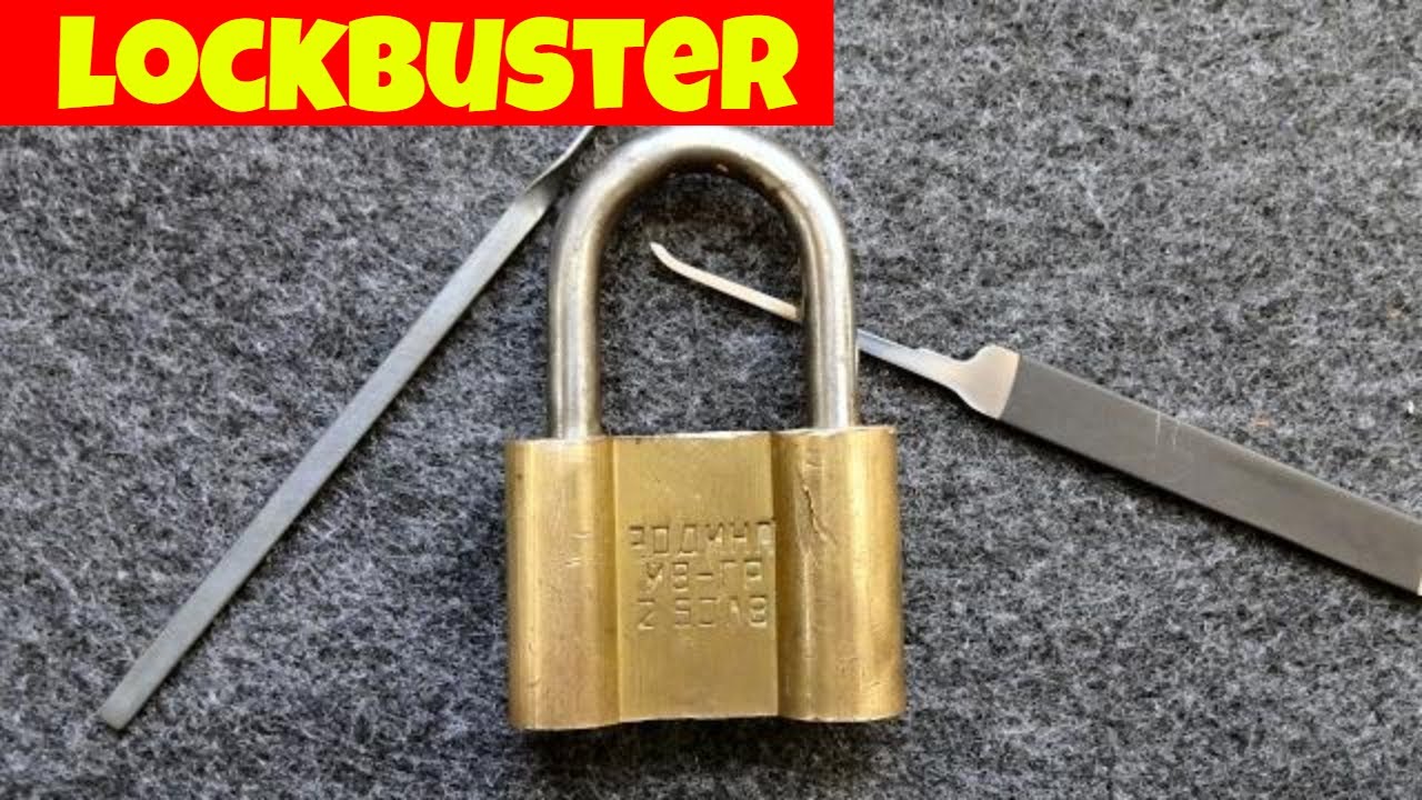 (1008) Bulgarian Padlock from Lockbuster – BosnianBill's LockLab