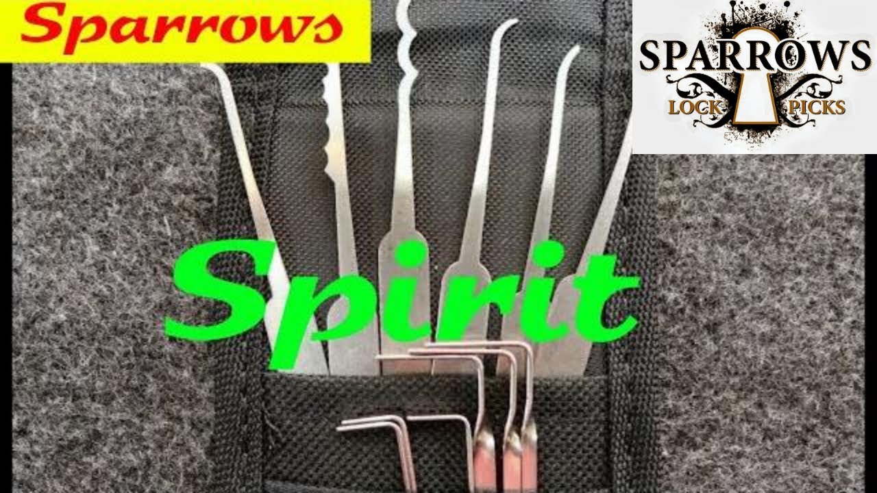 (1020) Review: Sparrows Spirit Pick Kit – BosnianBill's LockLab