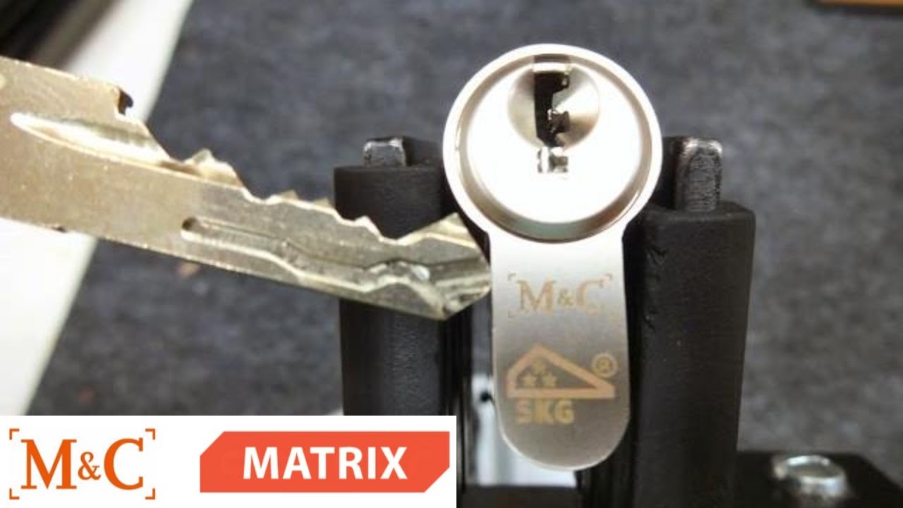 (1046) M&C Matrix SKG High Security Cylinder – BosnianBill's LockLab