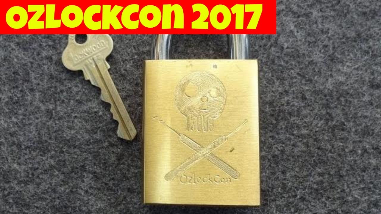 (1054) OzLockCon 2017 Challenge Lock – BosnianBill's LockLab