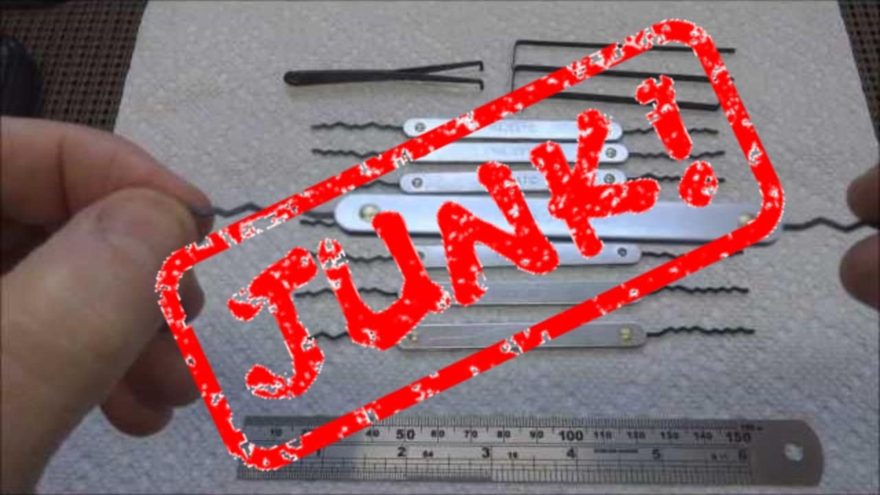 (107) Review: Majestic "High Tech Wiggler Rakes" – BosnianBill's LockLab