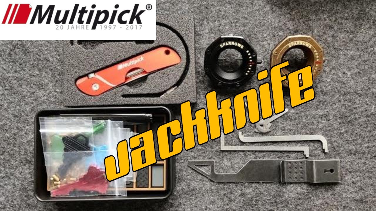 (1071) Review: MultiPick Jack Knife (+ GIVEAWAYS!!) – BosnianBill's LockLab