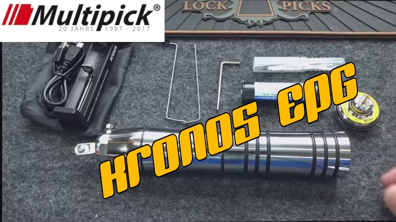 (1076) Review Multipick's Kronos "Master Key" – BosnianBill's LockLab