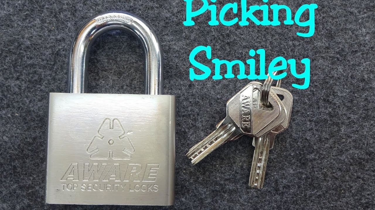 (1079) Picking Smiley Locks – BosnianBill's LockLab