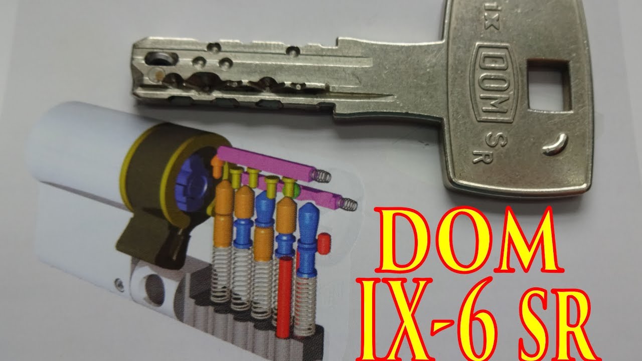 (1086) DOM IX-6 SR Picked & Gutted – BosnianBill's LockLab