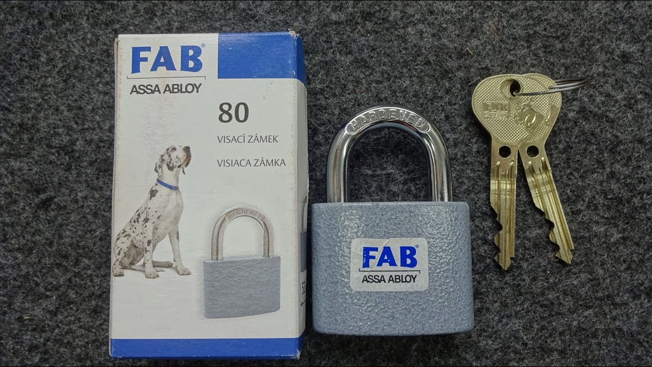 (1131) FAB Padlock from Czech Republic – BosnianBill's LockLab
