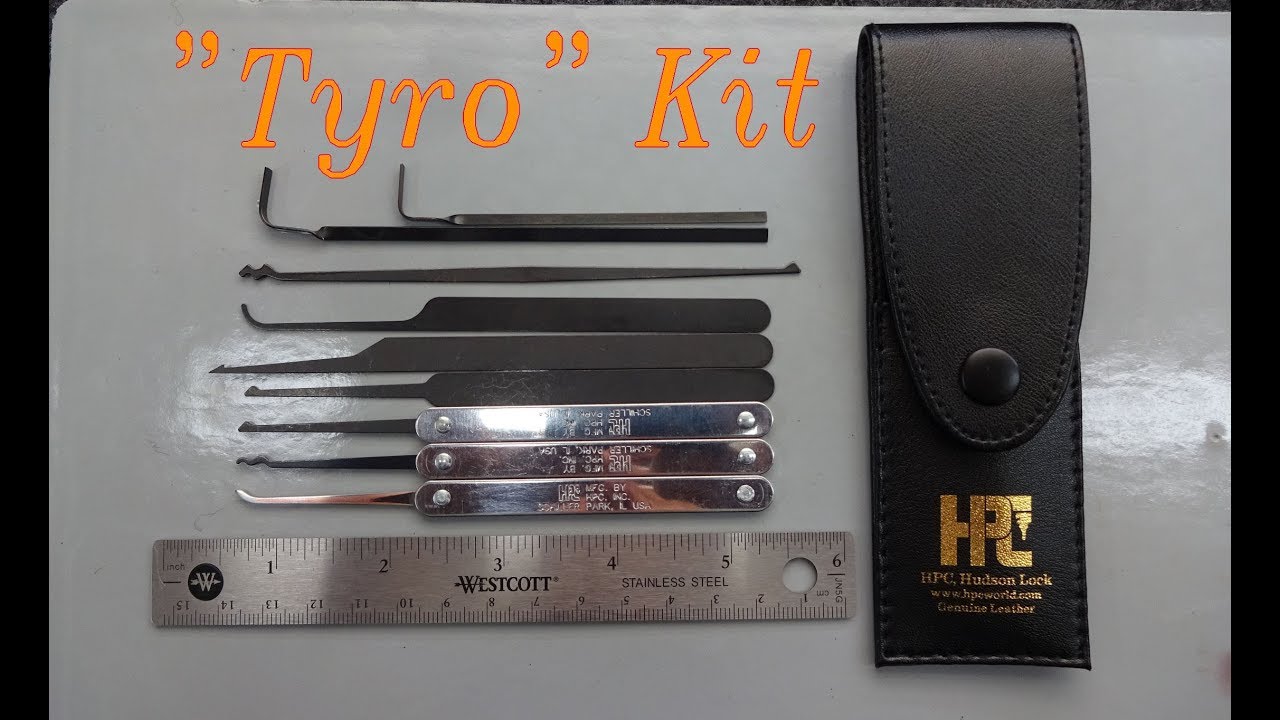 (1135) Review: HPCs "Tyro" Pick Kit – BosnianBill's LockLab