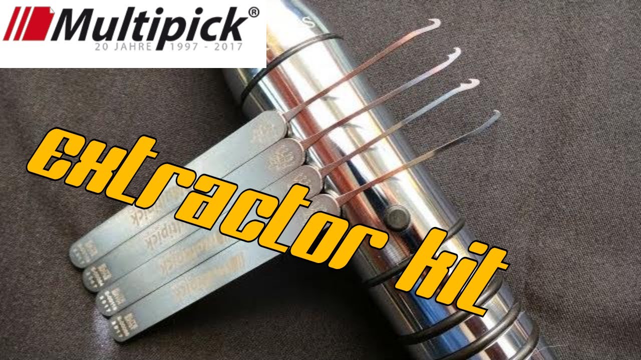 (1146) Review: MultiPick Extractor Kit & HUGE Giveaway! – BosnianBill's LockLab