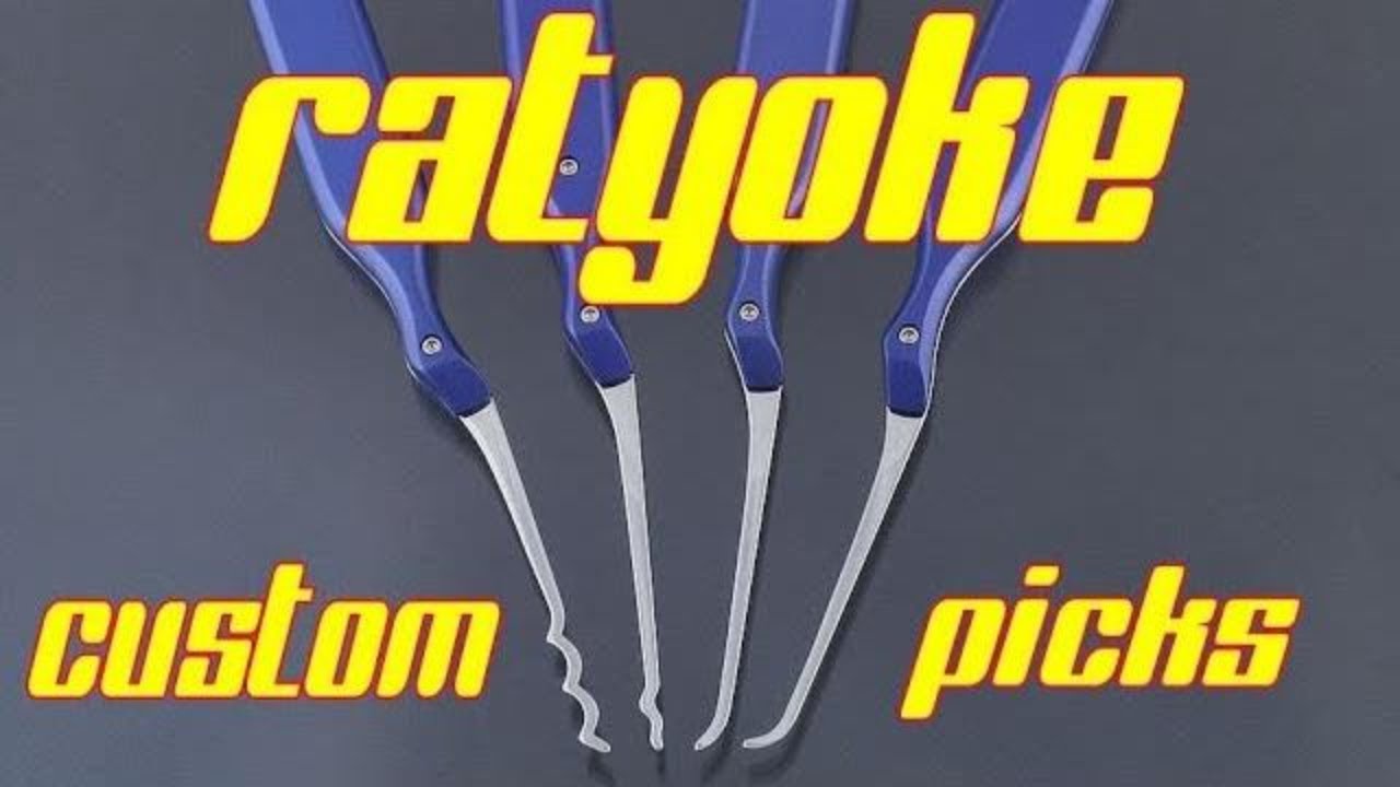 (1167) Review: Ratyoke Custom Picks (GIVEAWAYS!) – BosnianBill's LockLab