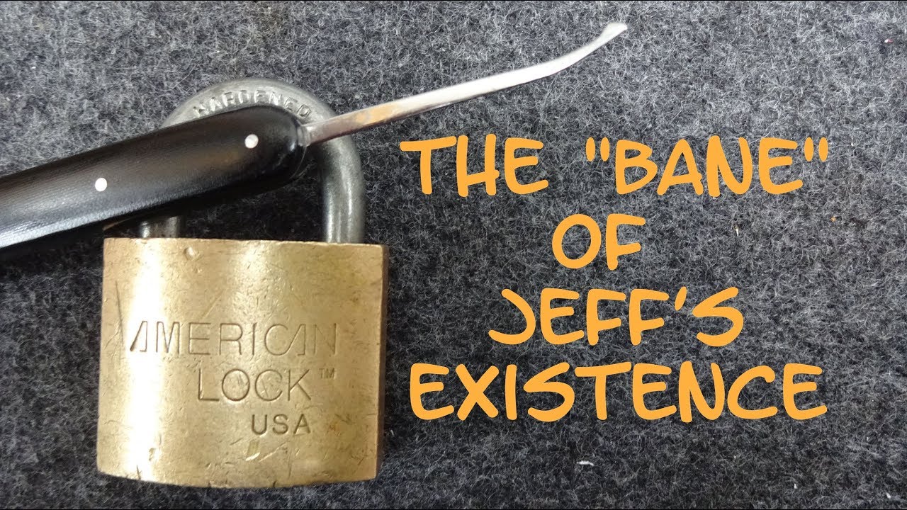 (1191) "Bane of Jeff's Existence" & SALE CODES! – BosnianBill's LockLab