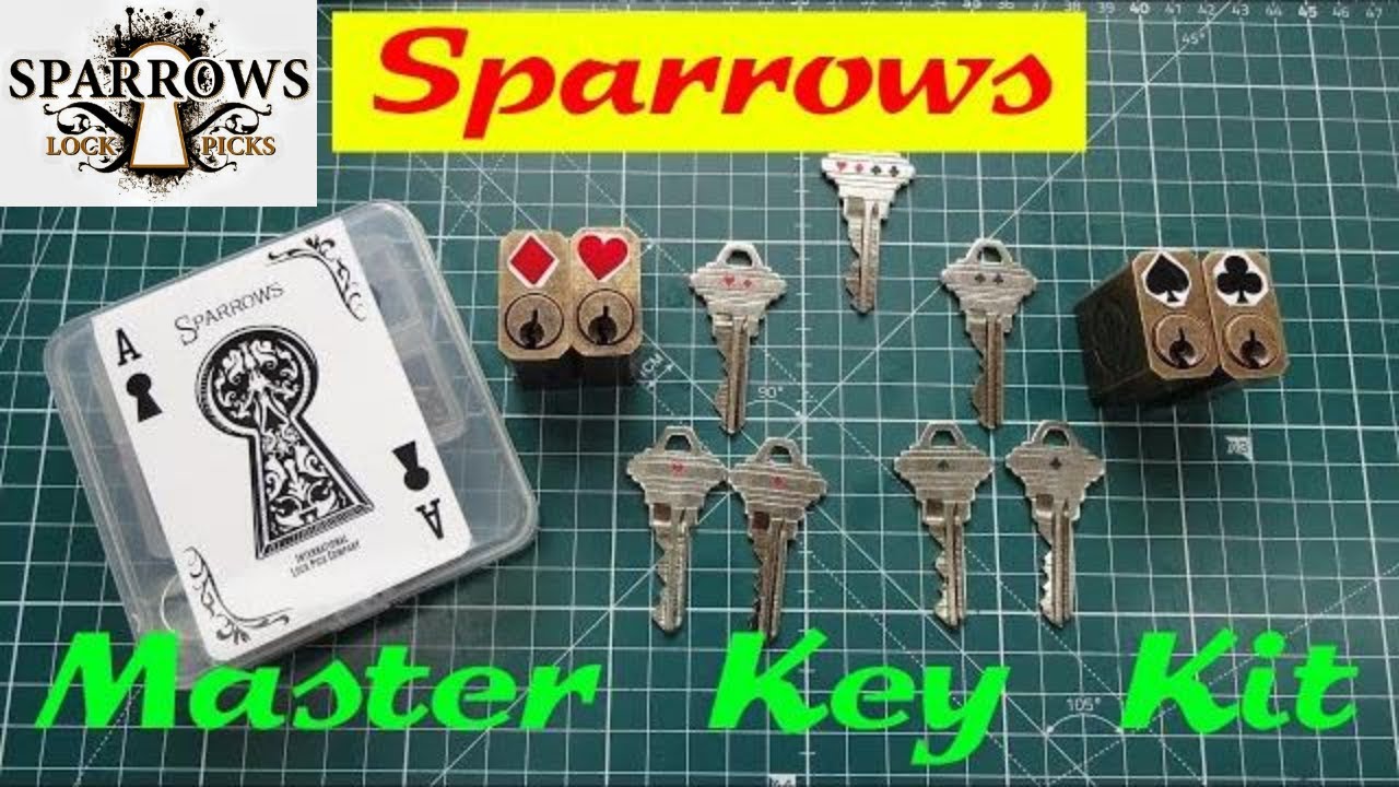 (1199) How Master Keys Work (Sparrows Kit) – BosnianBill's LockLab