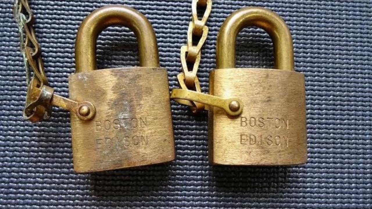 (1231) Boston Gas & Electric Padlock – BosnianBill's LockLab