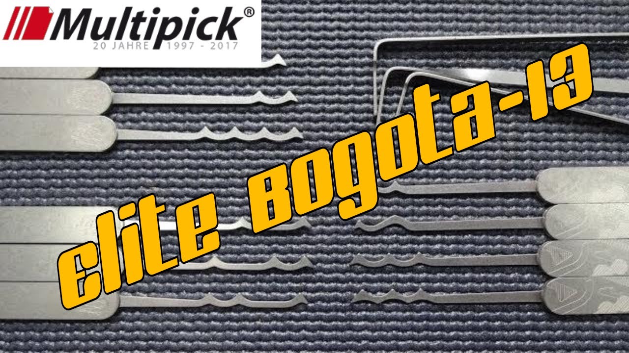 (1232) Review: MultiPick's 13-Piece Bogota Set – BosnianBill's LockLab