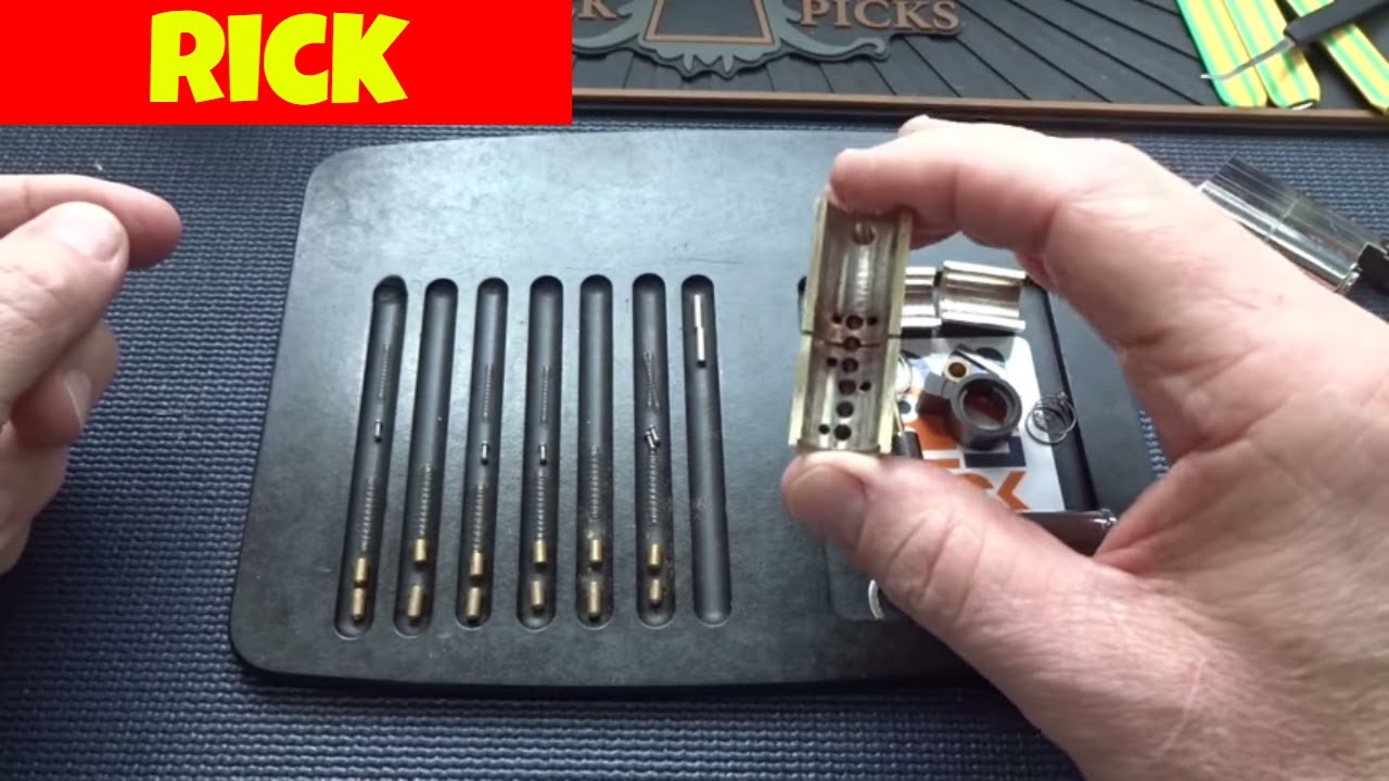 (1238) Rick's Commercial Trap Pin Lock – BosnianBill's LockLab