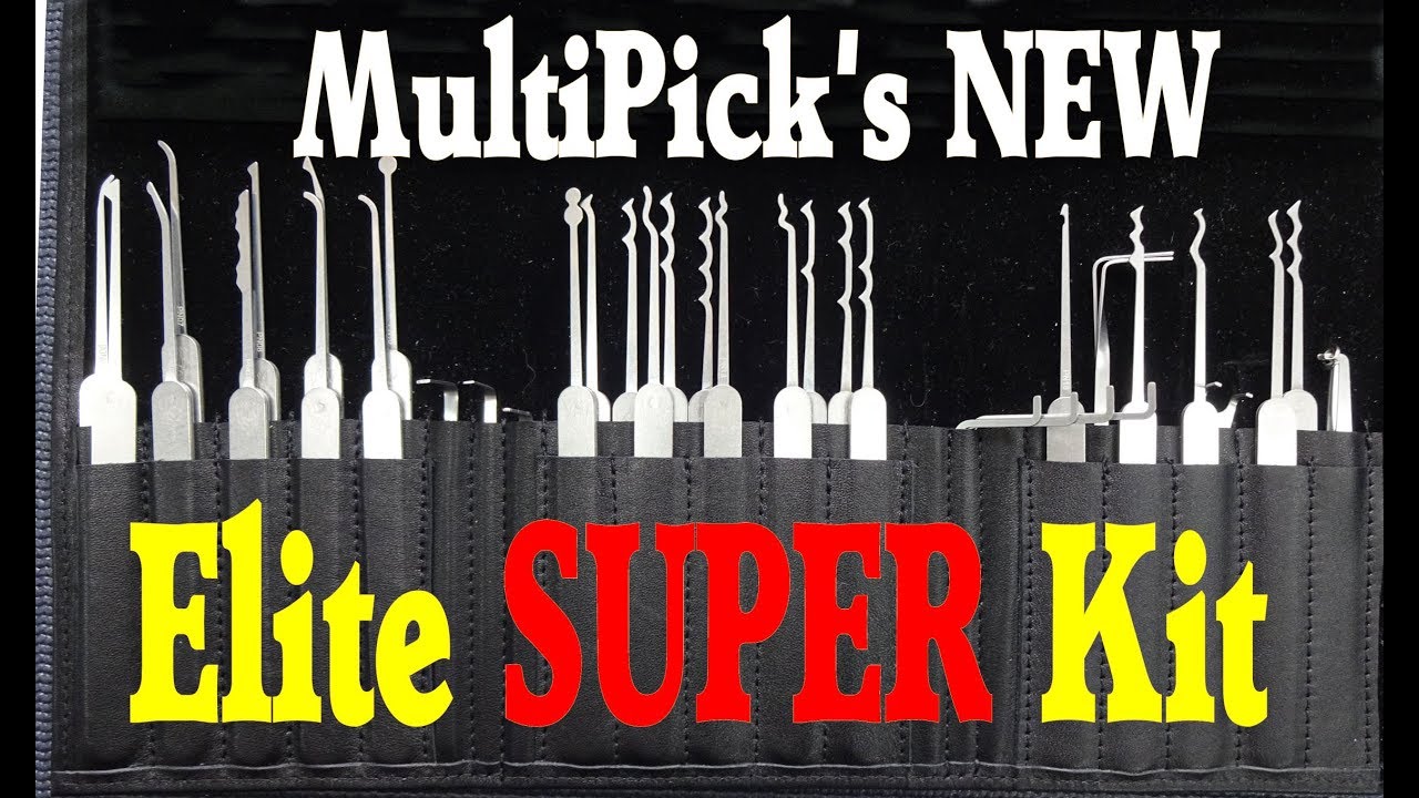 (1240) Review: MultiPick Elite Super Pick Kit (GIVEAWAY) – BosnianBill's LockLab