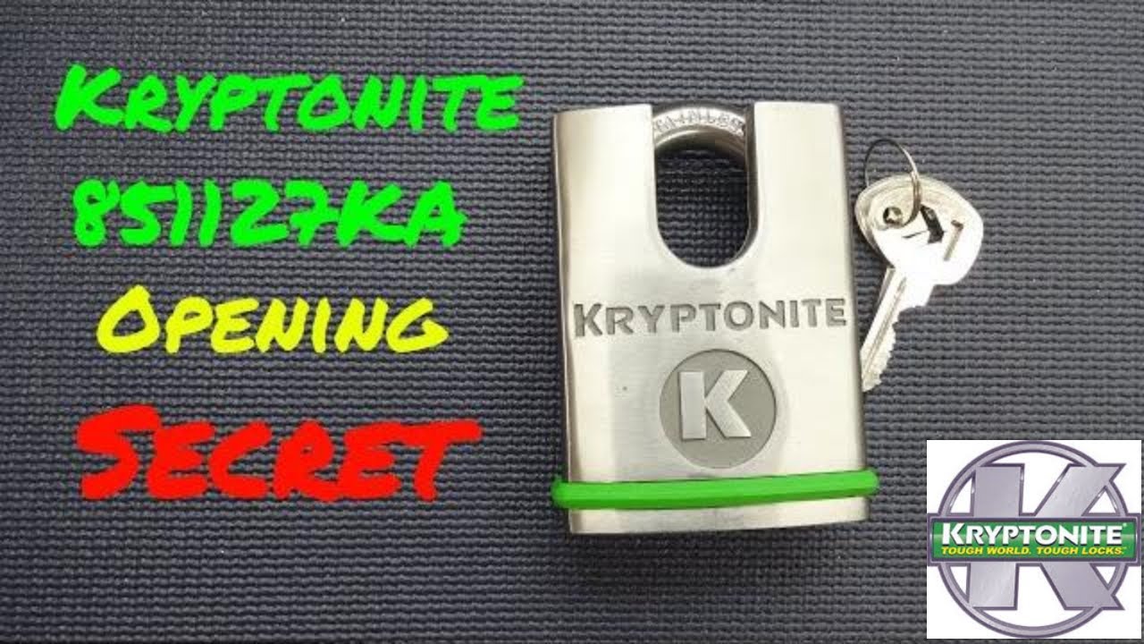 (1279) Kryptonite 852217KA Opening Secret – BosnianBill's LockLab