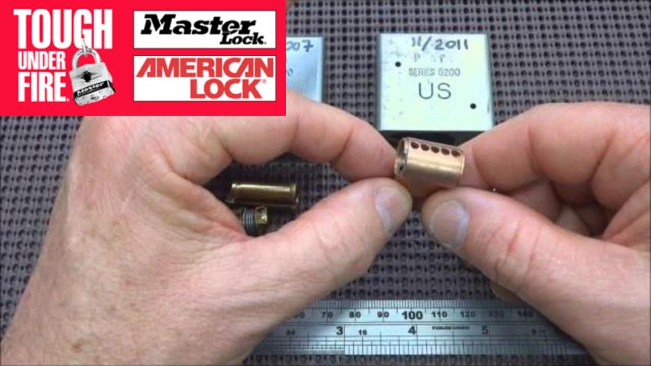 (128) Correcting Master Lock's Design Change on the American 5200 Series Padlocks – BosnianBill's LockLab