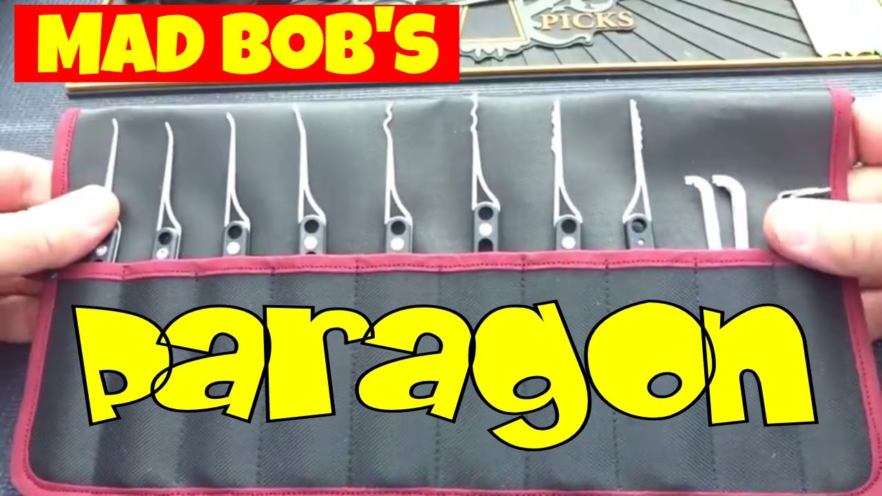 (1284) Review: Mad Bob's Paragon Pick Kit – BosnianBill's LockLab