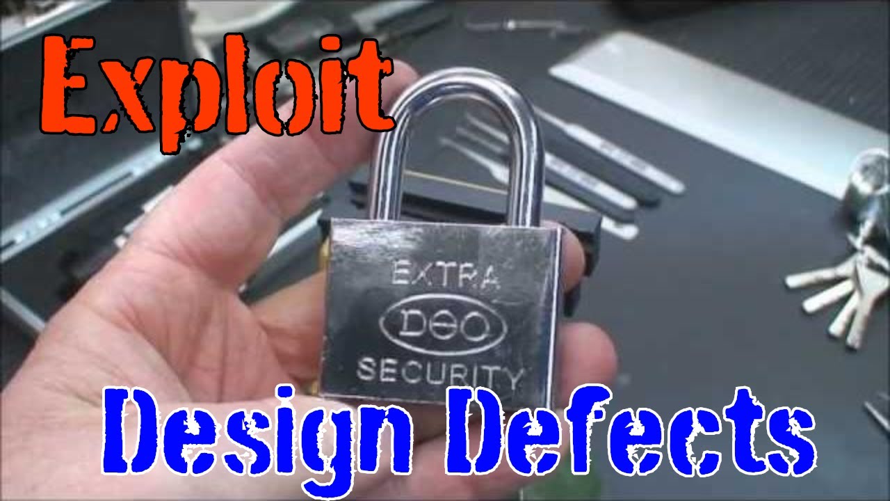 (13) Defeat Deo Disc Detainer Padlock by Exploiting a Design Defect – BosnianBill's LockLab