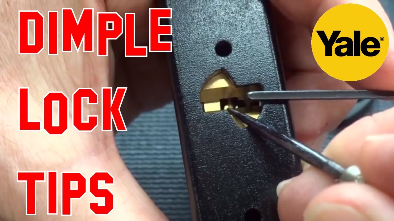 (1315) Dimple Lock Picking Tips On a Yale 7-Pin Padlock – BosnianBill's LockLab