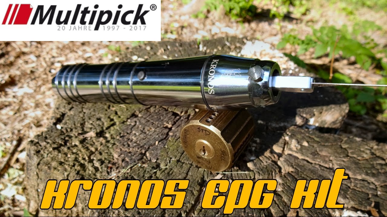 (1316) Review: Multipick Kronos Electric Pick Gun (EPG) KIT! – BosnianBill's LockLab