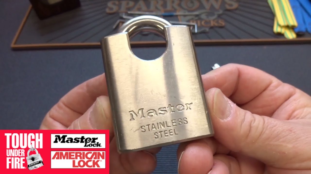 (1322) Master Lock Stainless Dimple Padlock Picked Open – BosnianBill's LockLab