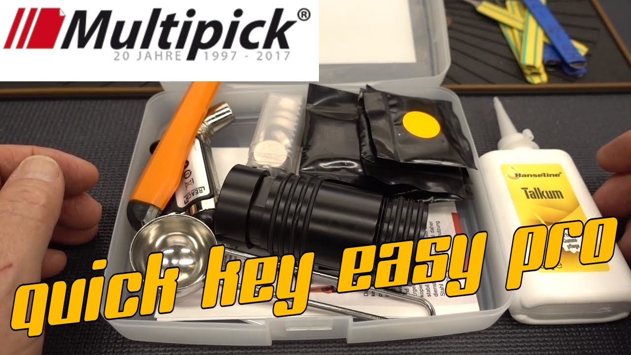 (1324) Review: Multipick Quick Key Easy Pro (Field Duplicator) – BosnianBill's LockLab