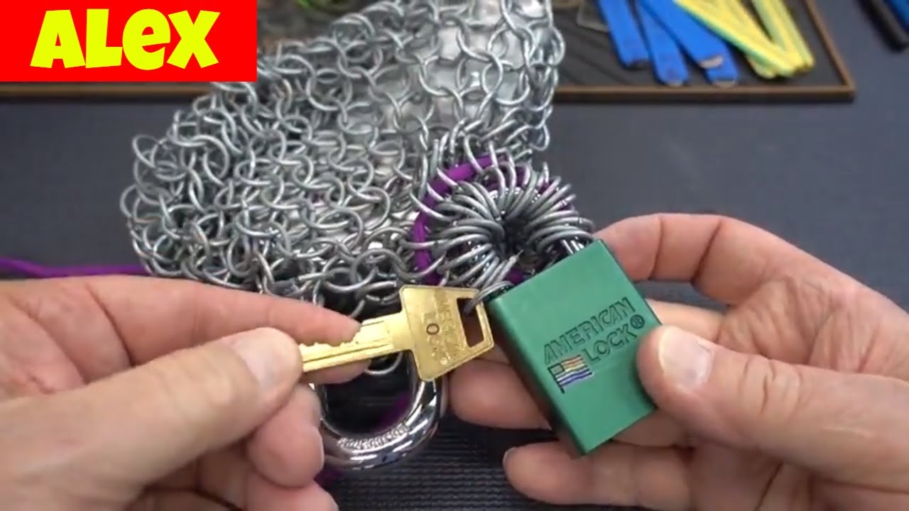 (1343) Challenge: Locked Chainmail Bag – BosnianBill's LockLab