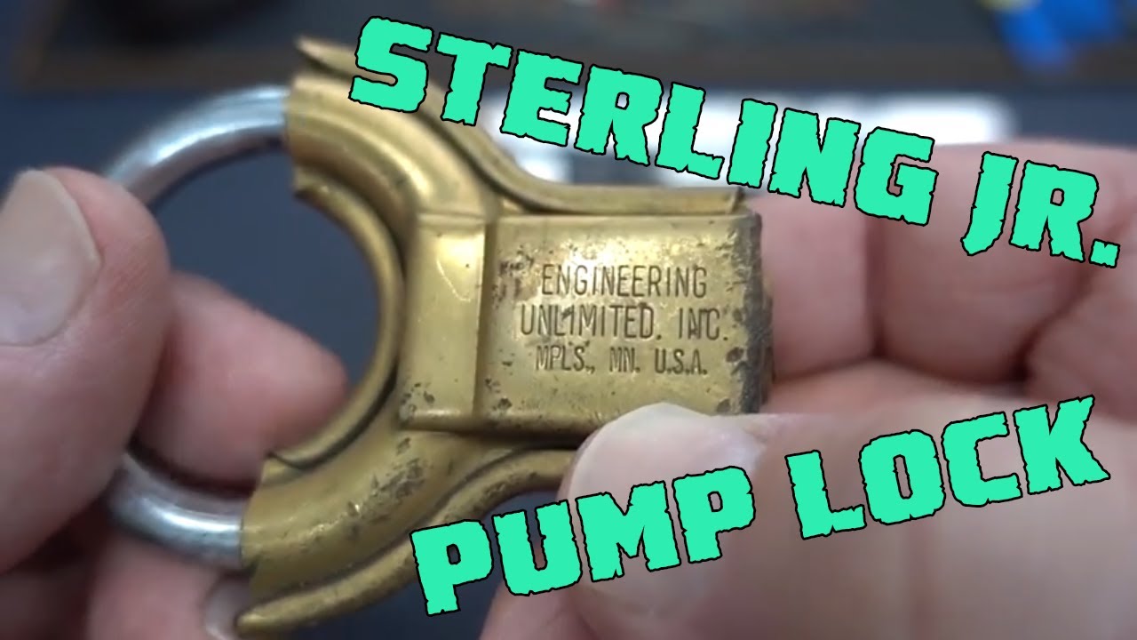 (1346) Sterling Gas Pump Lock Picked & Gutted – BosnianBill's LockLab