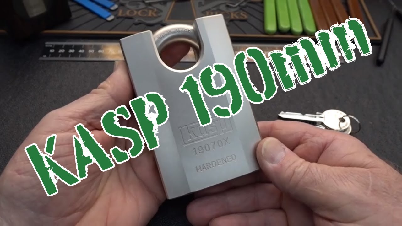 (1385) KASP 19070X Picked, Gutted & Upgraded – BosnianBill's LockLab