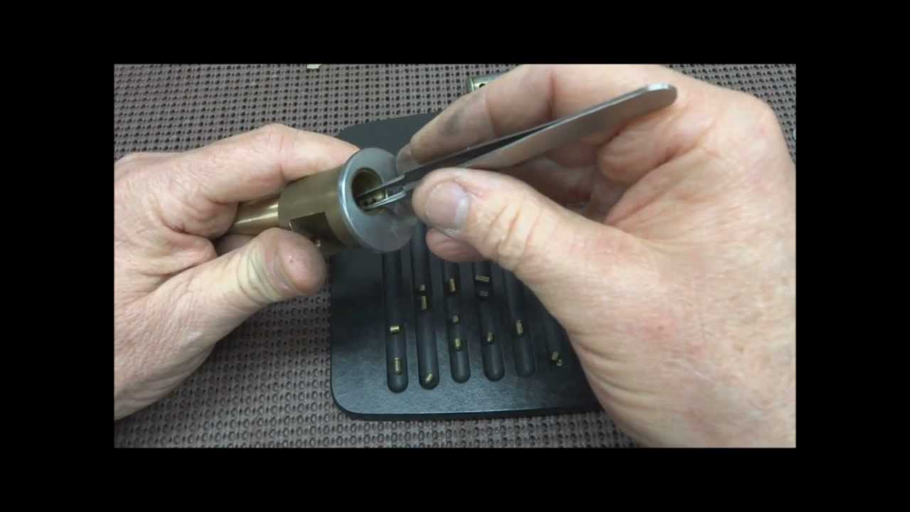 (139) Lockwood 7-Pin Mortise Cylinder SPP'd & Gutted – BosnianBill's LockLab