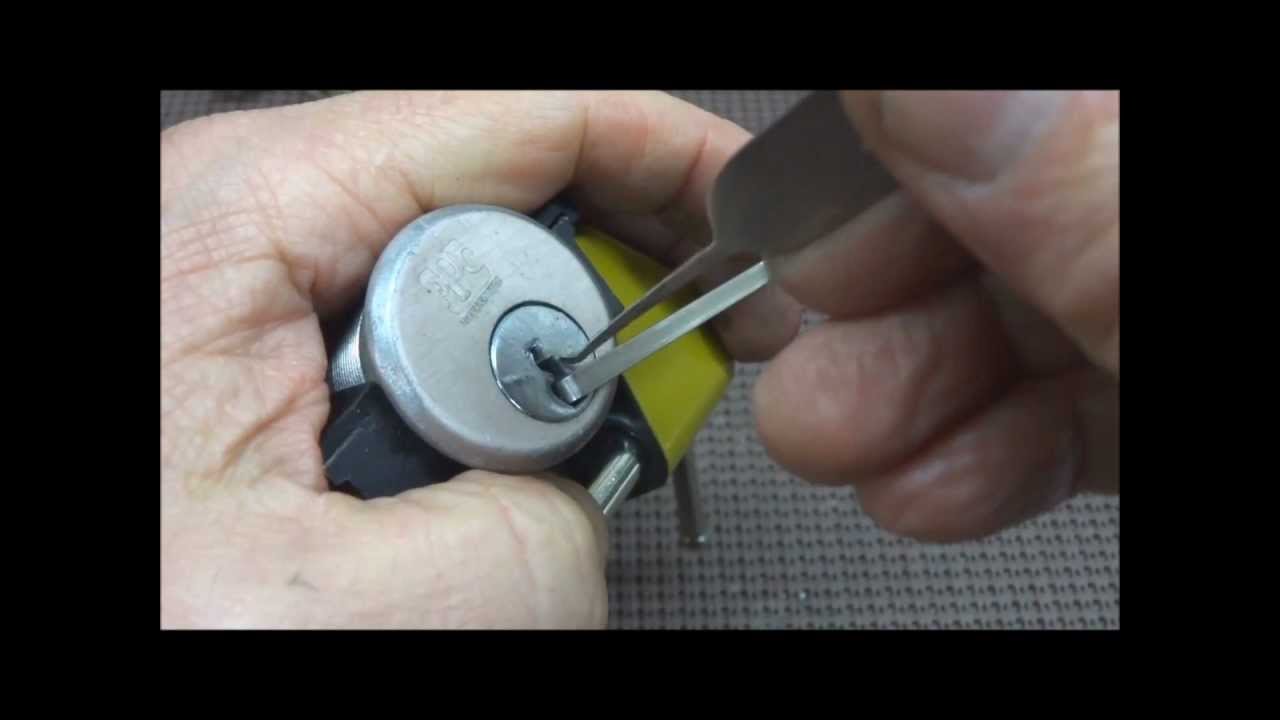(141) PPG Industries Mortise Cylinder SPP'd, Zipped & Rocked – BosnianBill's LockLab