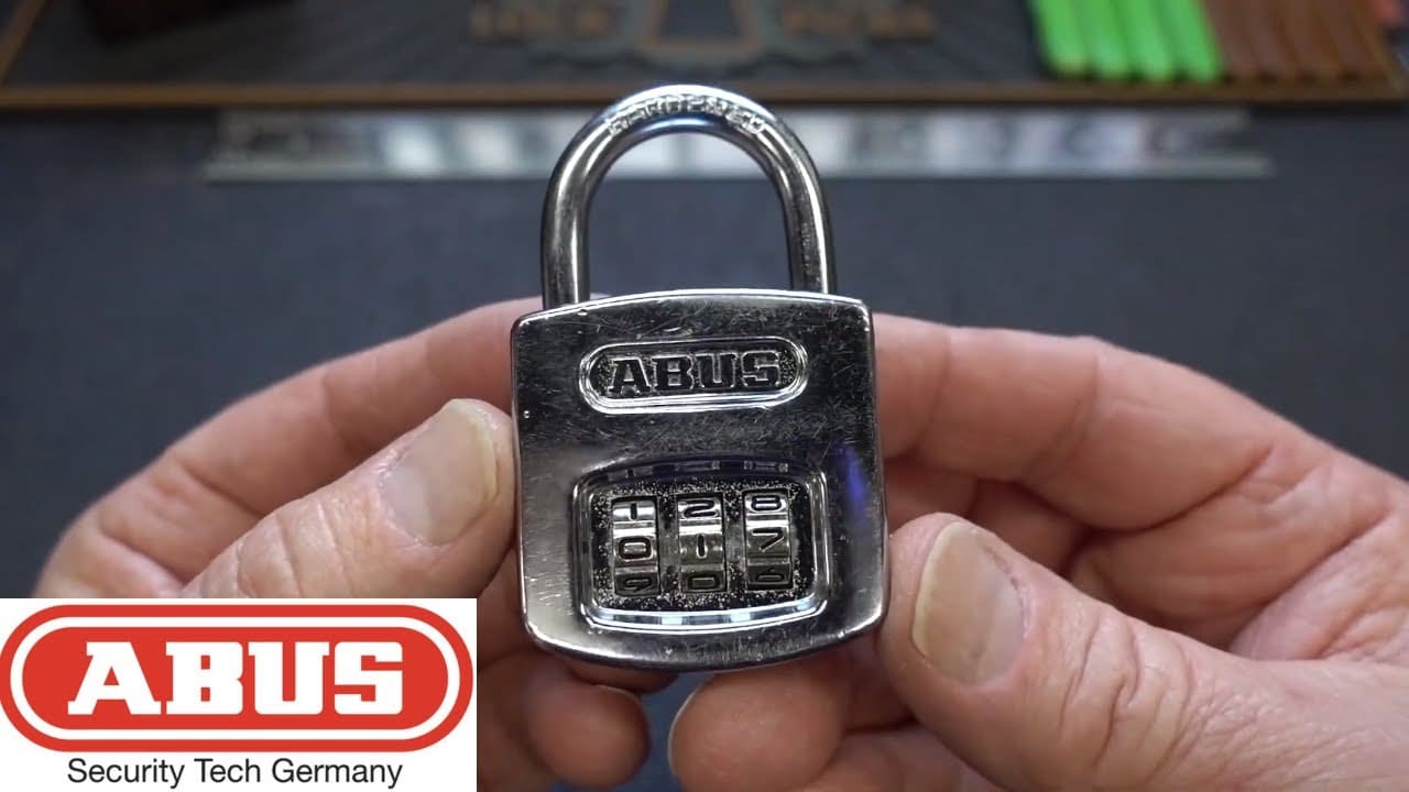 (1413) Decode Abus 160/40 Combination Padlock – BosnianBill's LockLab