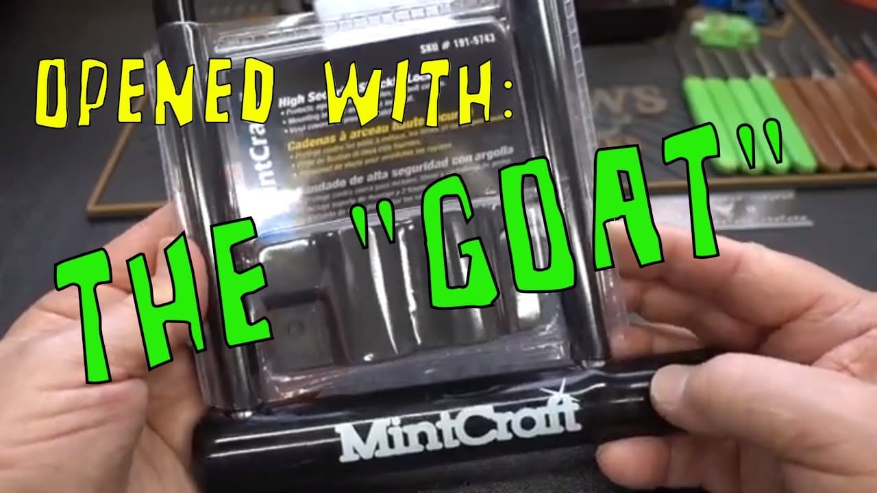 (1414) MintCraft Bike Lock Picked Open – BosnianBill's LockLab