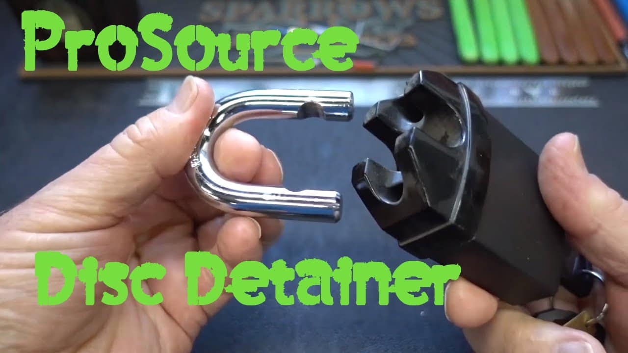(1416) ProSource Disc Detainer Picked Open – BosnianBill's LockLab