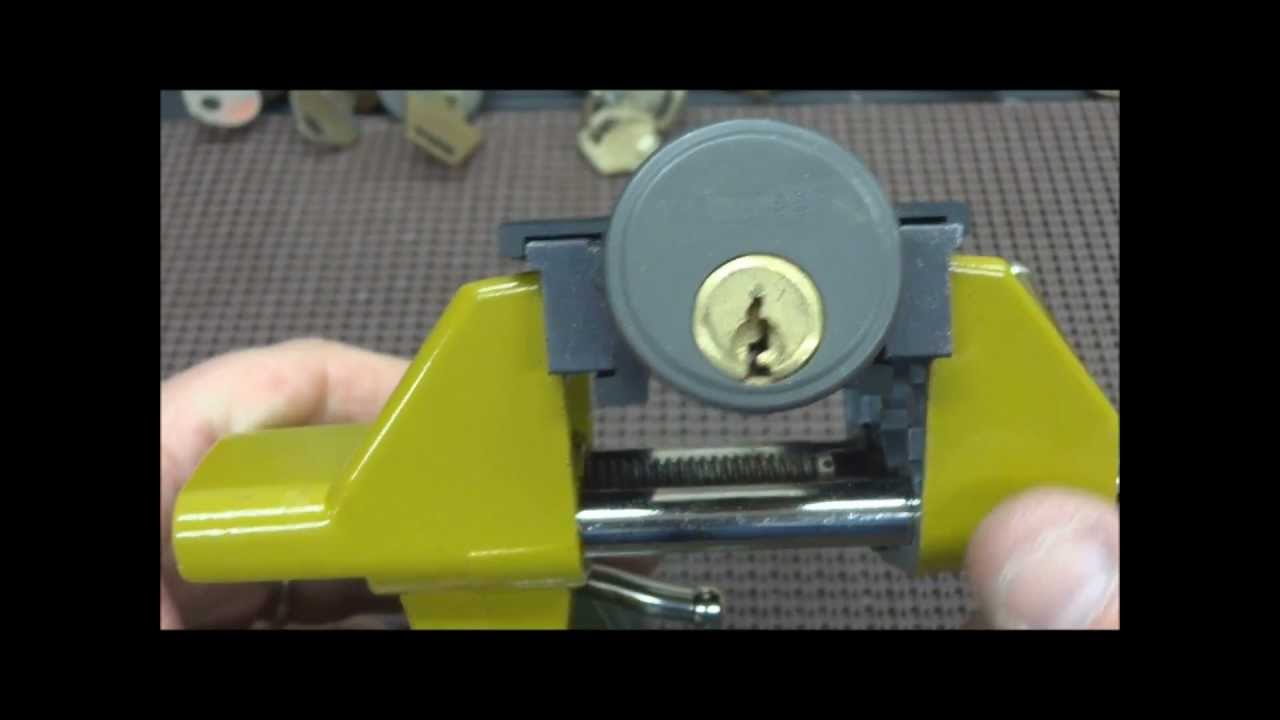 (142) Kawneer Mortise Cylinder SPP'd, Zipped & Raked – BosnianBill's LockLab