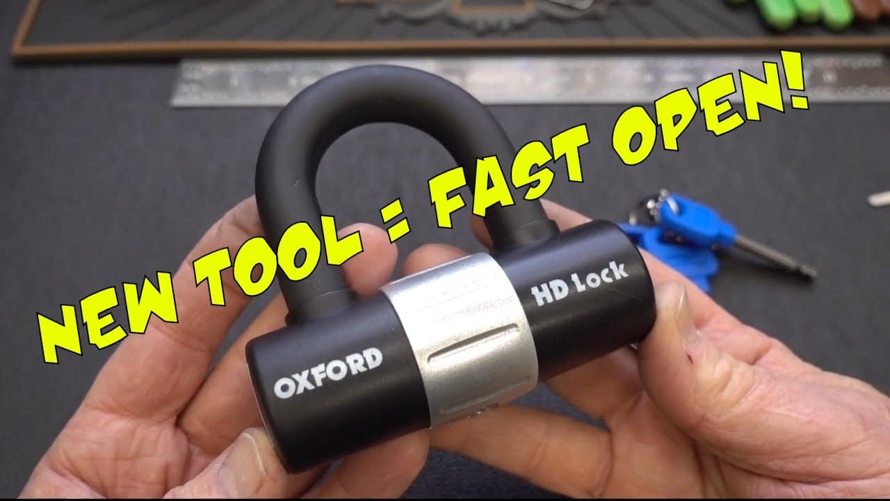 (1442) Oxford HD Disc Detainer Bike Lock – BosnianBill's LockLab