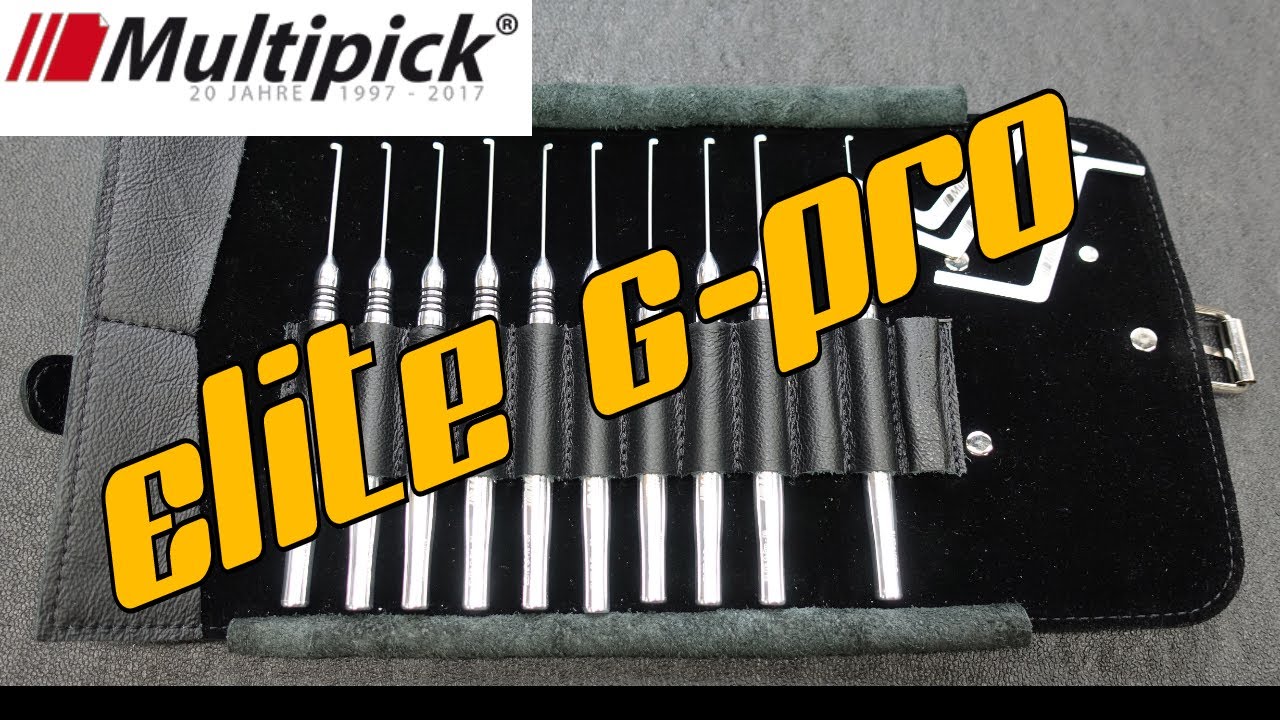 (1455) Review: Multipick Elite G-Pro Dimple Lock Picks – BosnianBill's LockLab