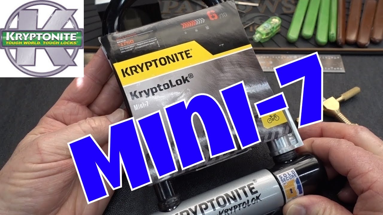 (1458) Kryptonite New-U KryptoLock Mini-7 Picked Open – BosnianBill's LockLab