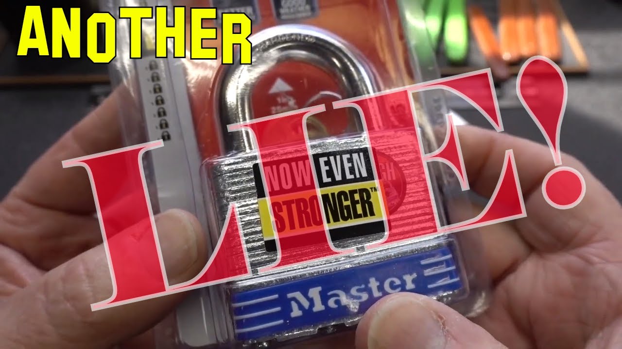 (1471) (Not So) "IMPROVED" Master Lock! – BosnianBill's LockLab