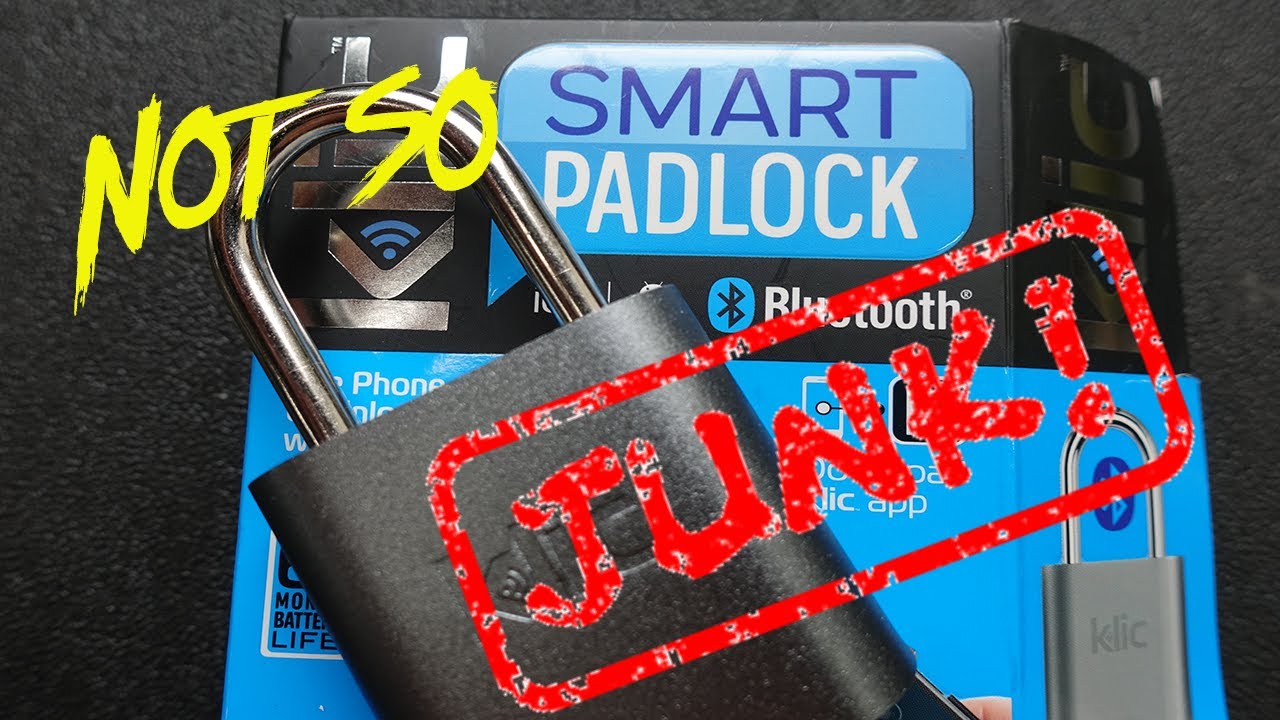 (1479) Klic Bluetooth Smart Padlock (JUNK!) – BosnianBill's LockLab