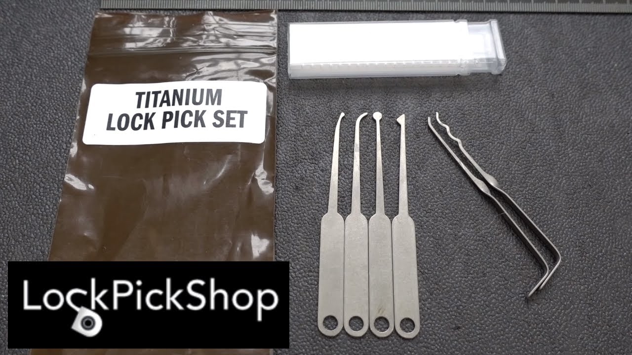 (1490) Review: LockPickShop's Titanium Lock Picks – BosnianBill's LockLab