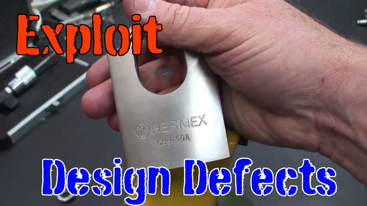 (15) Defeat Hermex Disc Detainer Padlock by Exploiting a Design Defect – BosnianBill's LockLab