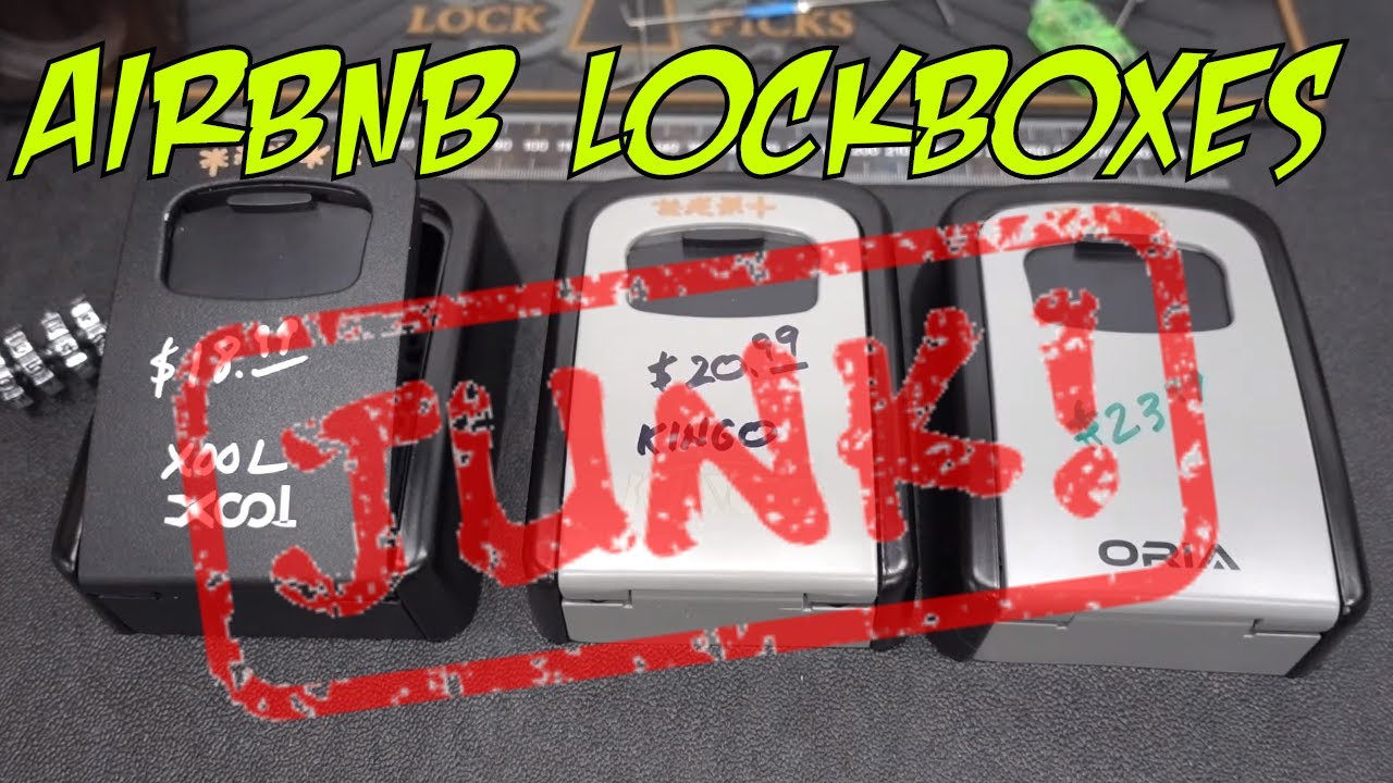 (1511) Airbnb Locks: Losers 1, 2 and 3 (JUNK!) – BosnianBill's LockLab