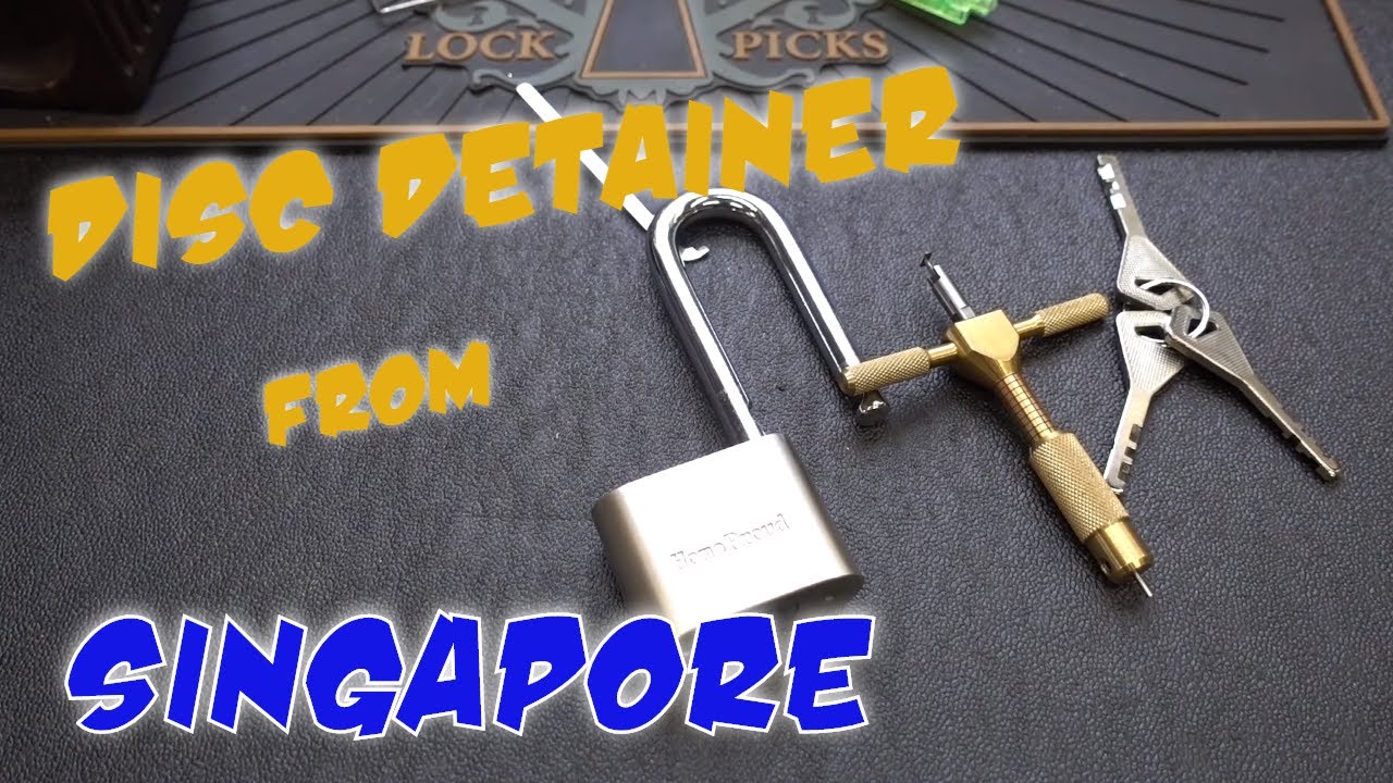 (1523) Disc Detainer from Singapore (Thanks Ali!) – BosnianBill's LockLab