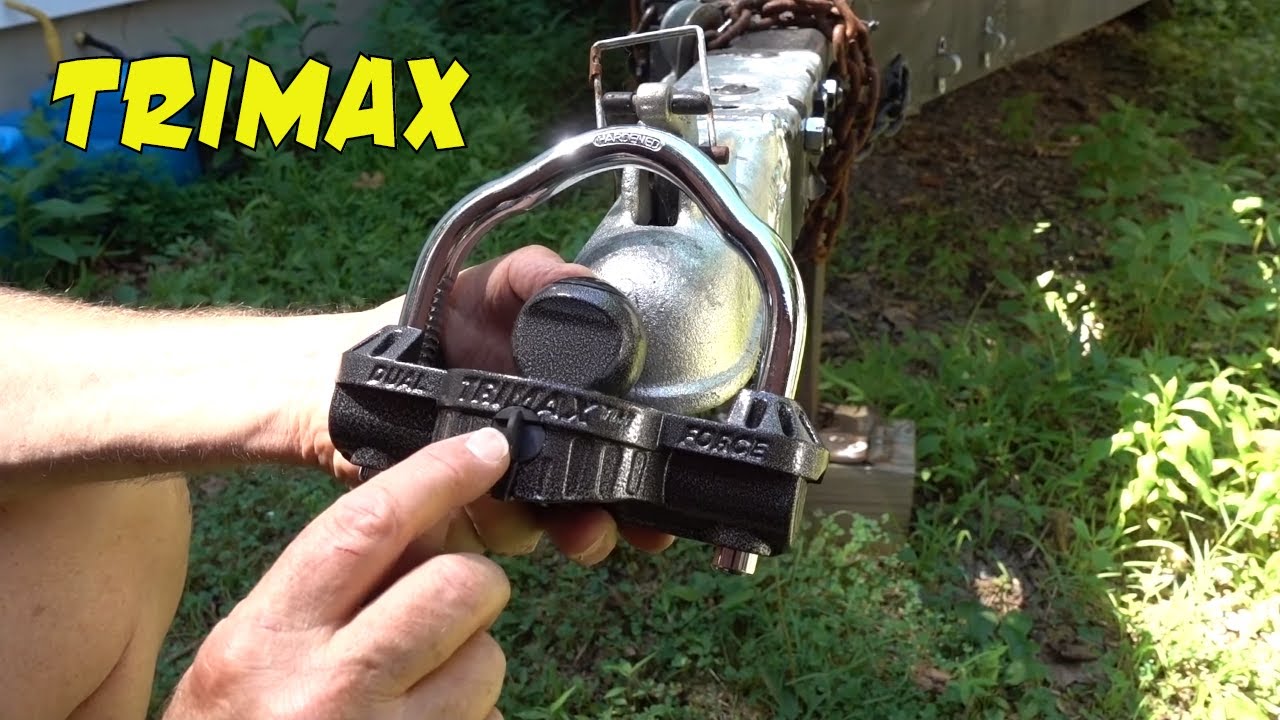 (1537) TriMax UMAX50 Trailer Coupler Lock – BosnianBill's LockLab