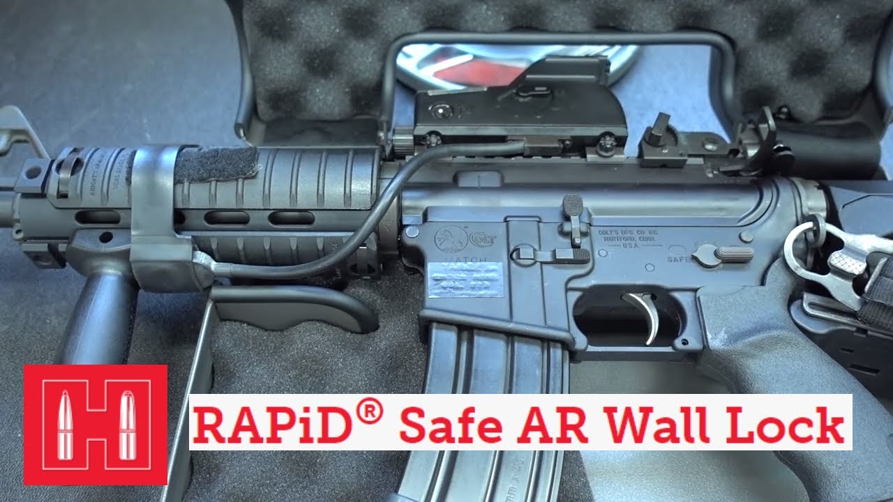 (1546) Review: Hornady Rapid-Safe AR Wall Lock – BosnianBill's LockLab