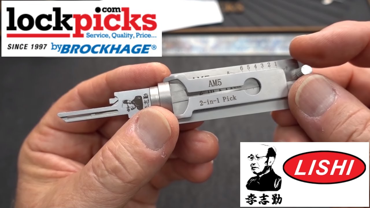 (1554) Review: Lishi Pick for American AM3, AM5 & AM7 – BosnianBill's LockLab