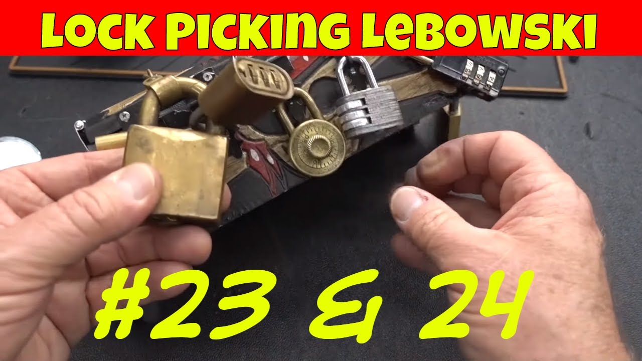 (1568) Dude's Treasure Chest Lock #23 and 24 – BosnianBill's LockLab